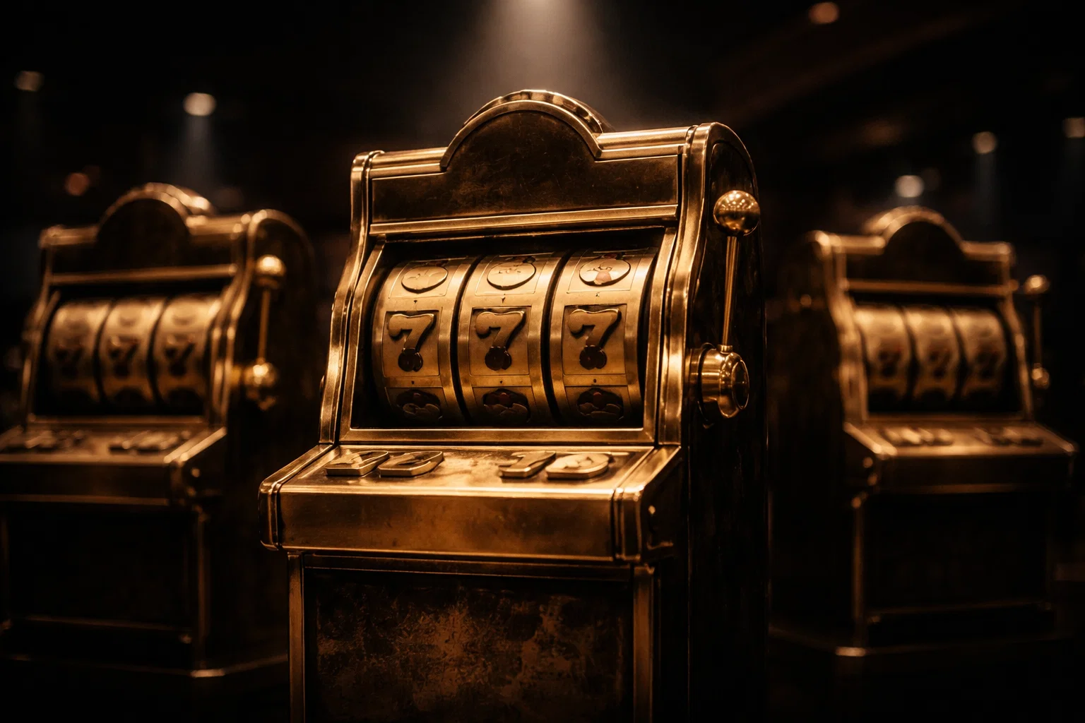 A collage of popular slot game titles at an online casino.